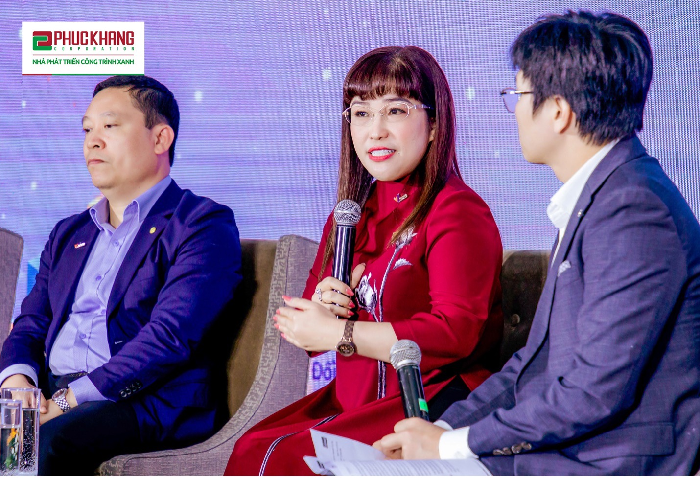 CEO Luu Thi Thanh Mau shares a story about building a sustainable workforce at the Phuc Khang Corporation.