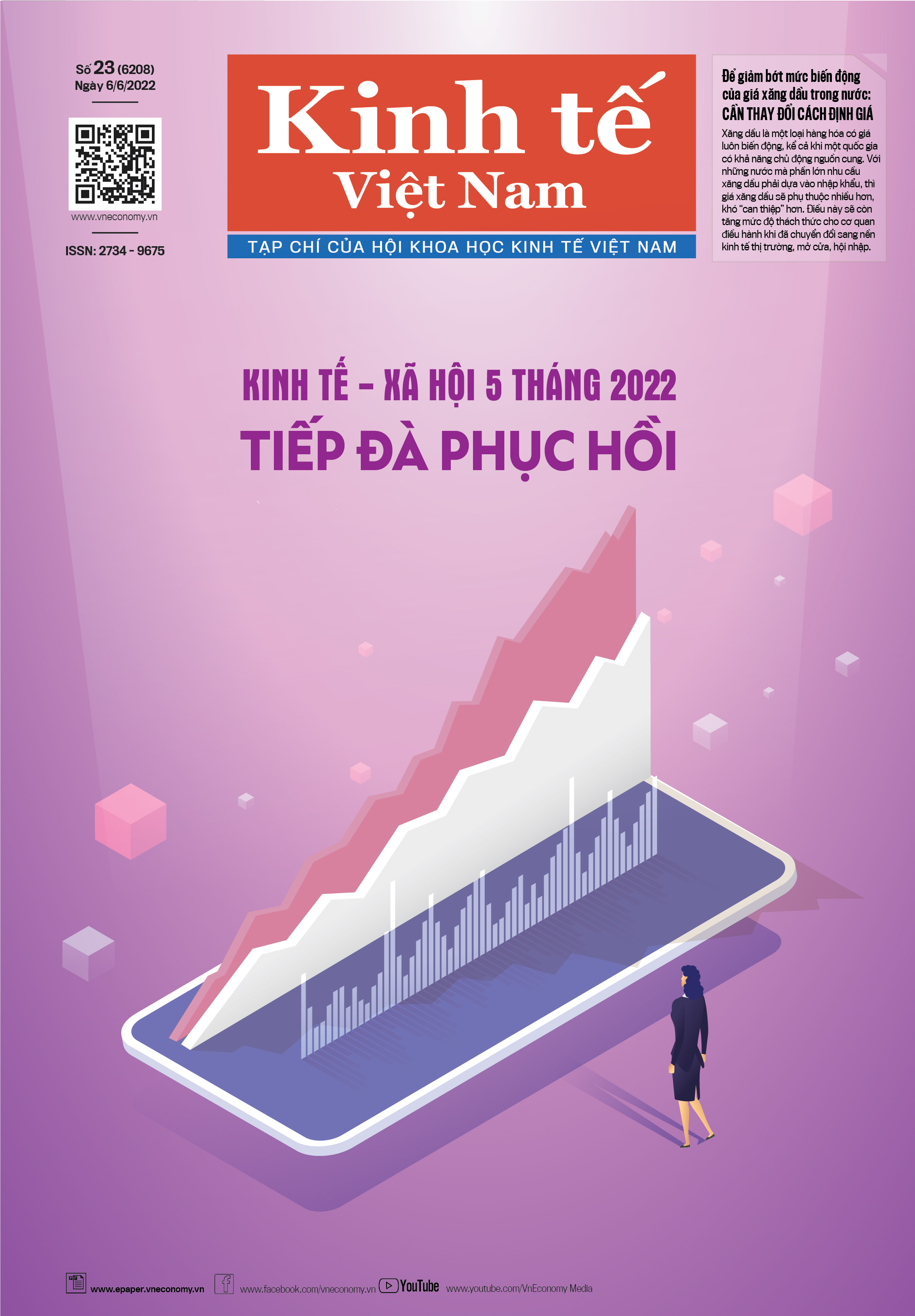 Tạp ch&iacute; Kinh tế Việt Nam số 23 -2022