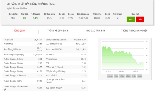 SSI sắp chào bán hơn 497 triệu cổ phiếu cho cổ đông với giá 15.000 đồng