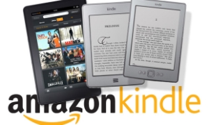  Kindle, thương hiệu của dòng máy đọc sách điện tử thuộc Amazon