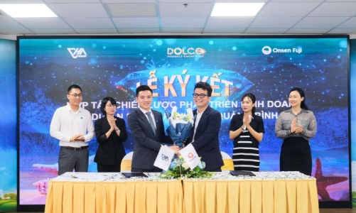 Tập đoàn Onsen Fuji và VHA Group hợp tác phát triển kinh doanh dự án Dolce Penisola Quảng Bình