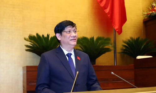 Bãi nhiệm tư cách đại biểu Quốc hội và cách chức Bộ trưởng Y tế với ông Nguyễn Thanh Long