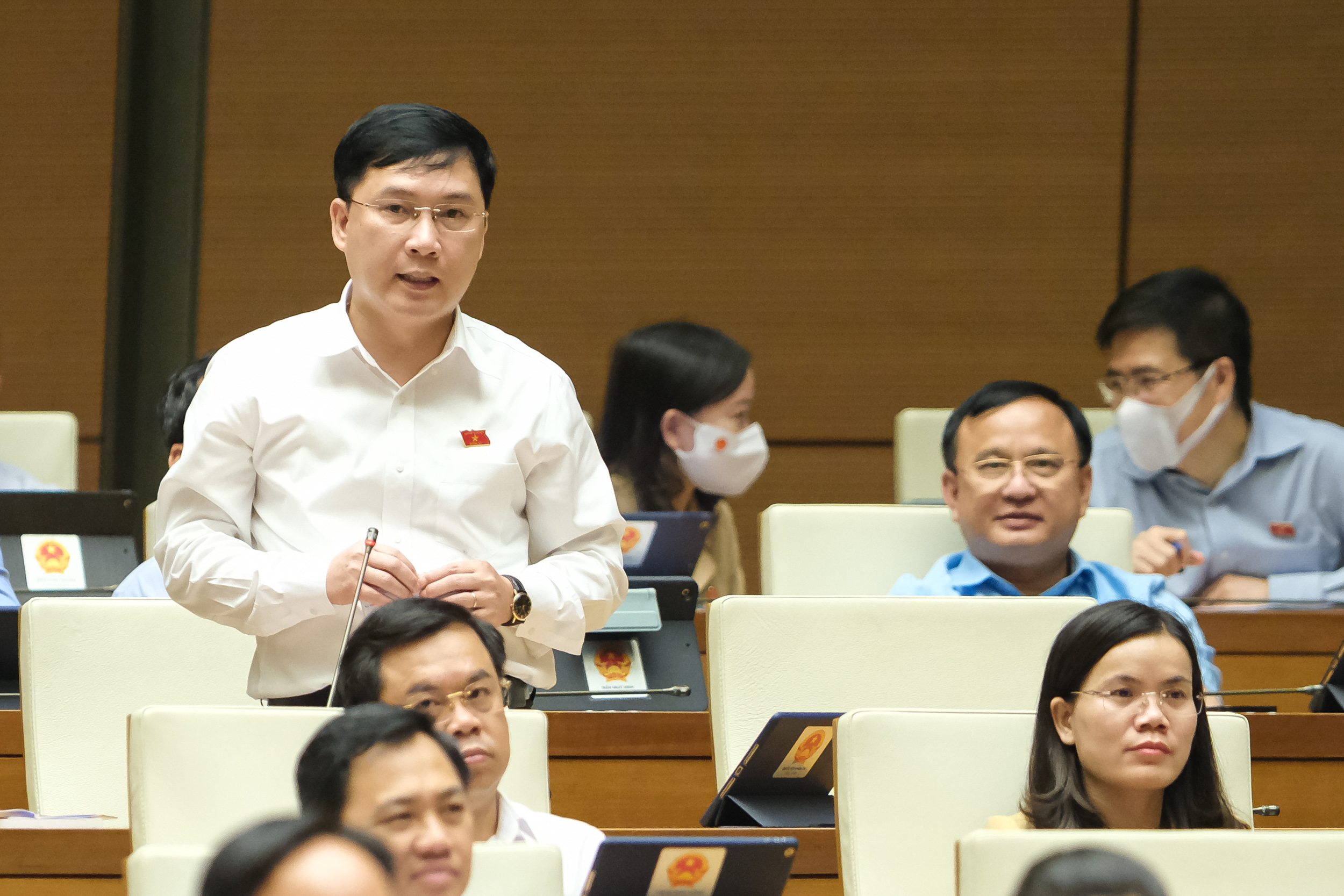 Đại biểu Lê Hoàng Anh, Đoàn Đại biểu Quốc hội tỉnh Gia Lai. (Ảnh: Quochoi.vn).