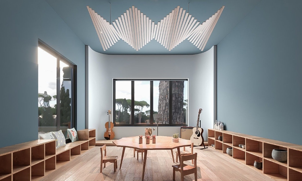 Một trong số các lớp học tại trường mầm non Em Maison.
