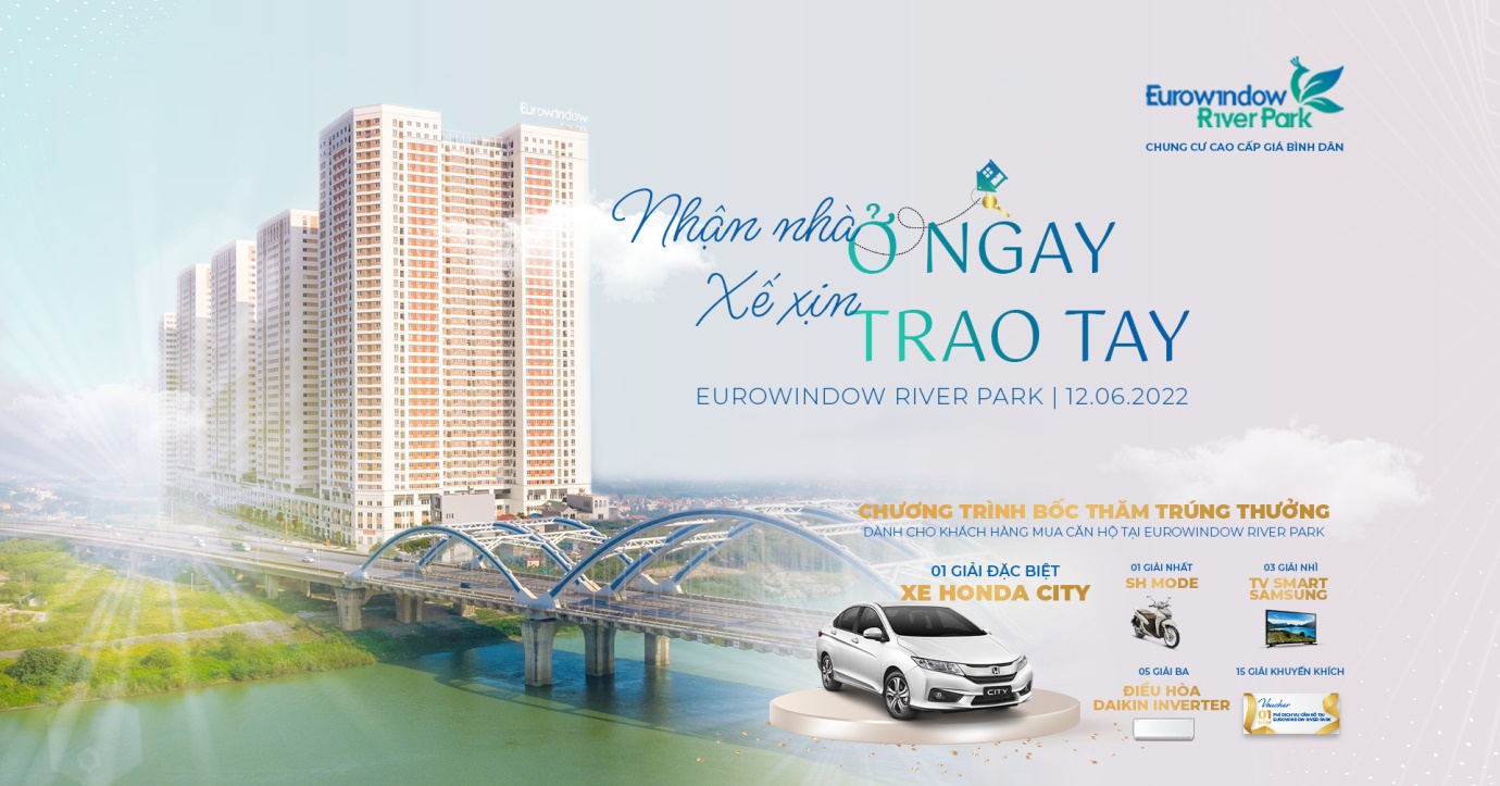 Sự kiện tri ân khách hàng lần 2 của Eurowindow River Park sẽ được tổ chức vào ngày 12/6 sắp tới.