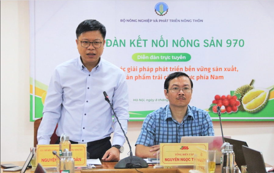 Ông Nguyễn Quốc Toản phát biểu tại Diễn đàn