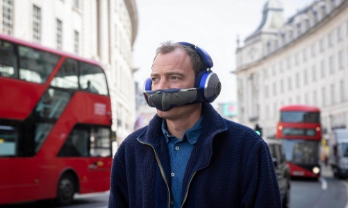 Phát minh mới: Tai nghe bluetooth tích hợp lọc không khí của Dyson