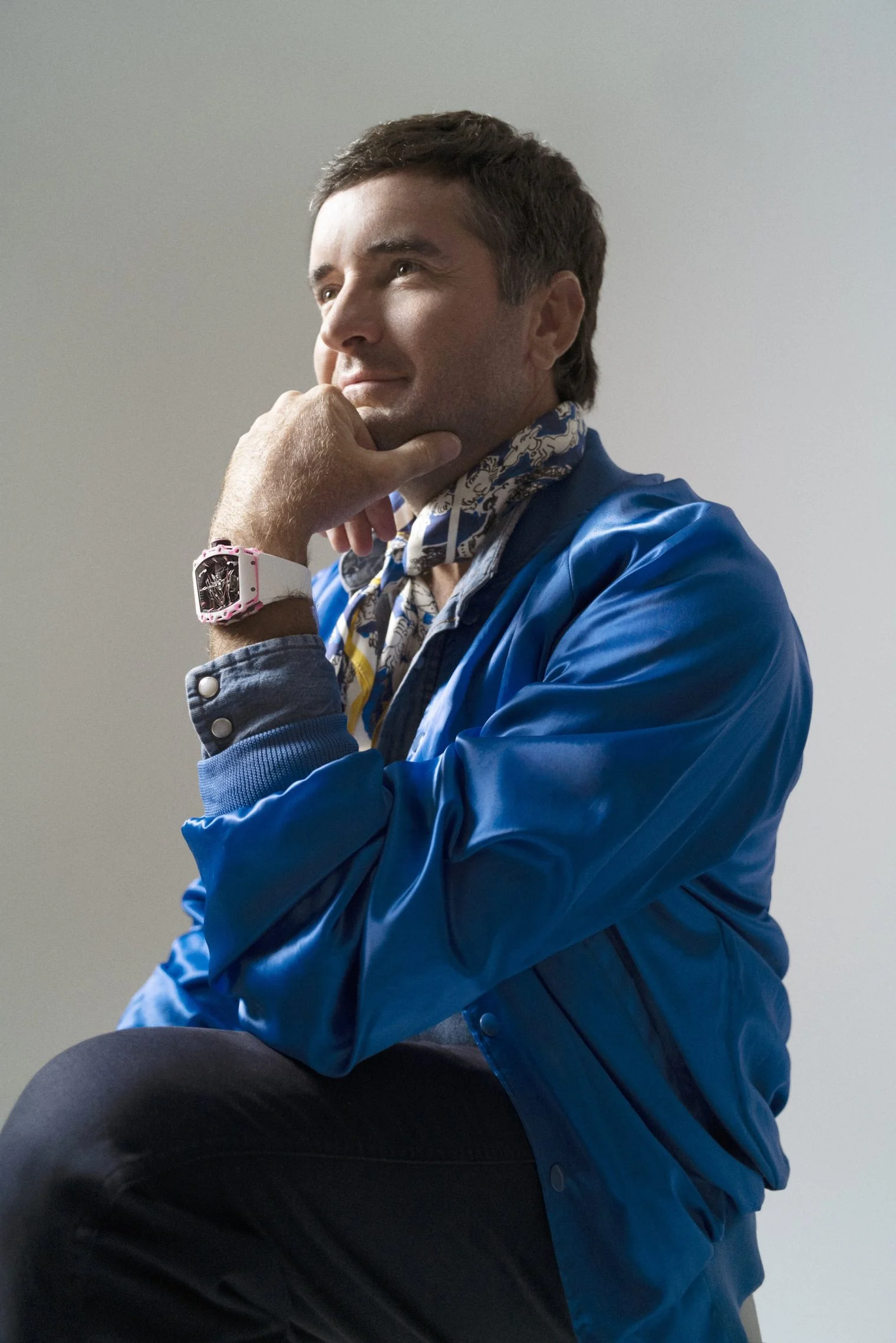 Golf thủ Bubba Watson với chiếc đồng hồ Richard Mille 38-02 Tourbillon Bubba Watson trên cổ tay.