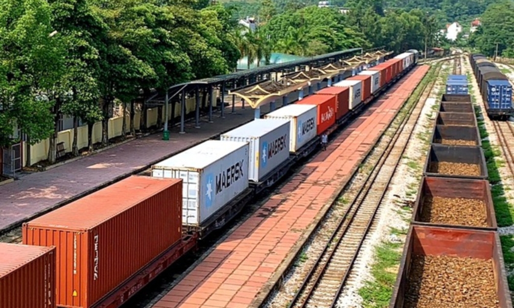 Sản lượng vận tải đường sắt liên vận quốc tế 3 tháng đầu năm nay tăng trên 30%.