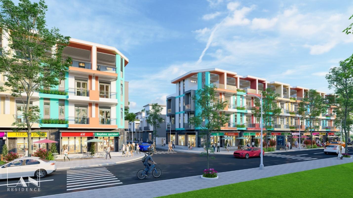 Phố thương mại chuyên gia VSIP 1 - AN Residence kiến tạo không gian sống chuẩn mực và đẳng cấp.