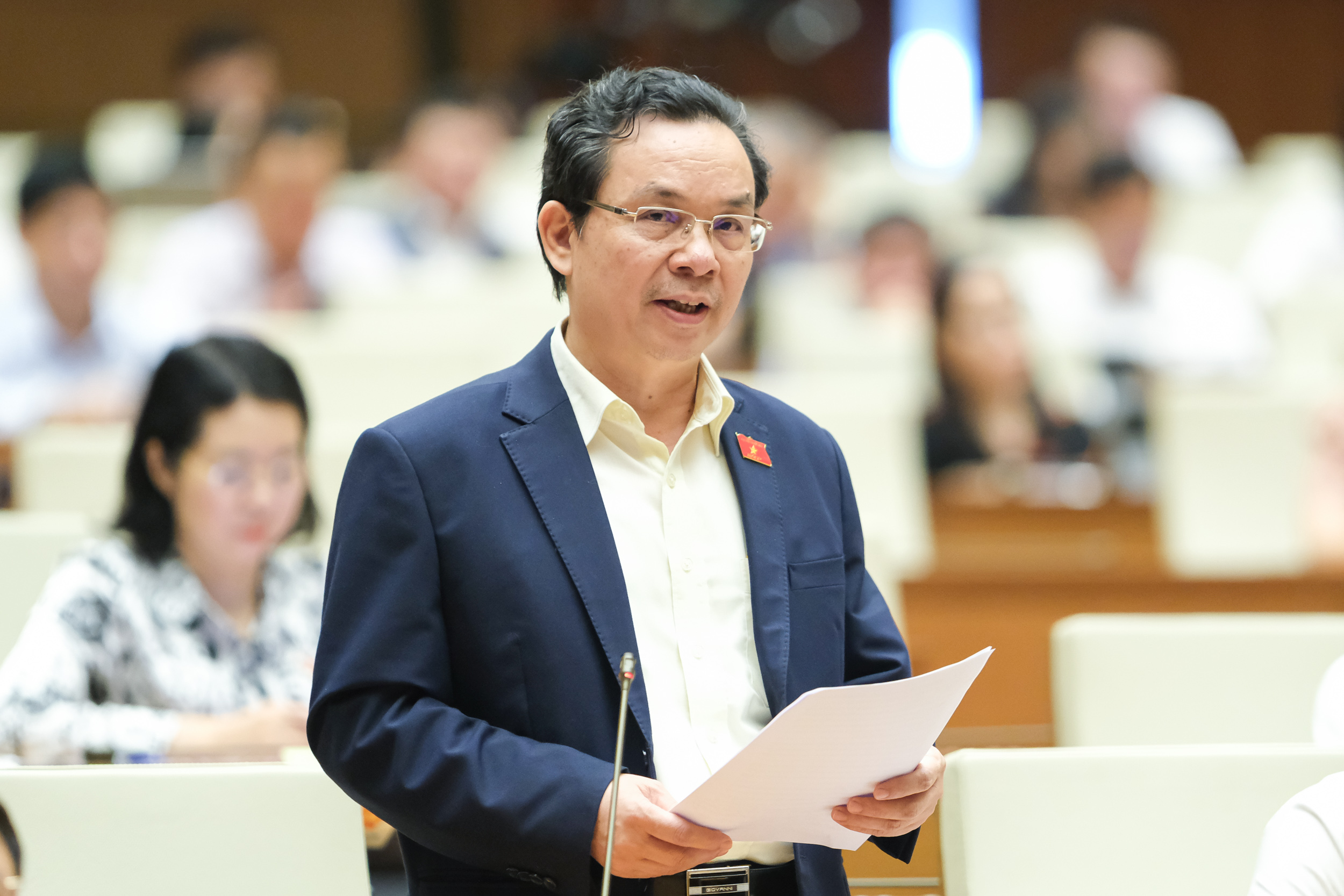 Đại biểu Hoàng Văn Cường – Đoàn TP. Hà Nội.