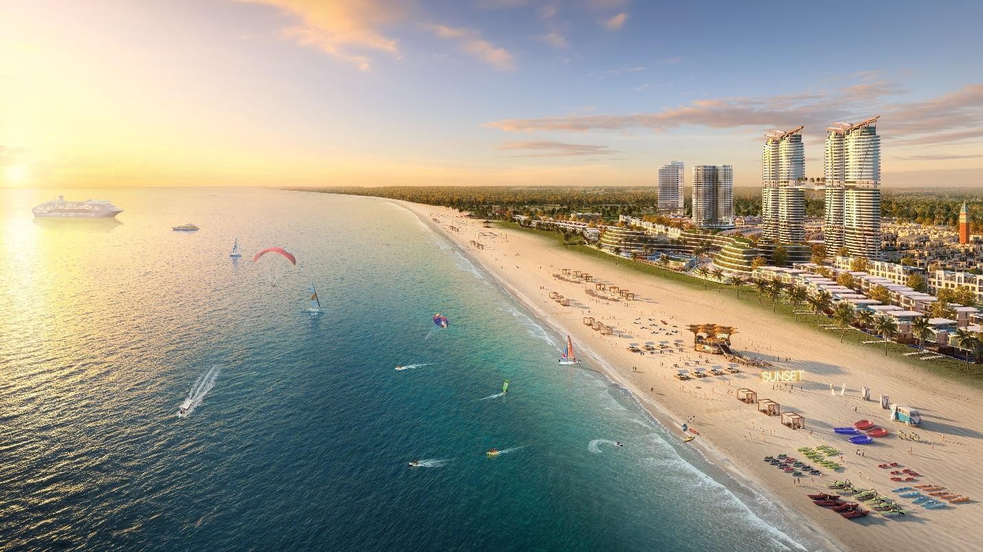 Quy mô lớn bậc nhất khu vực là cơ sở để Venezia Beach kiến tạo hệ sinh thái “all-in-one”.