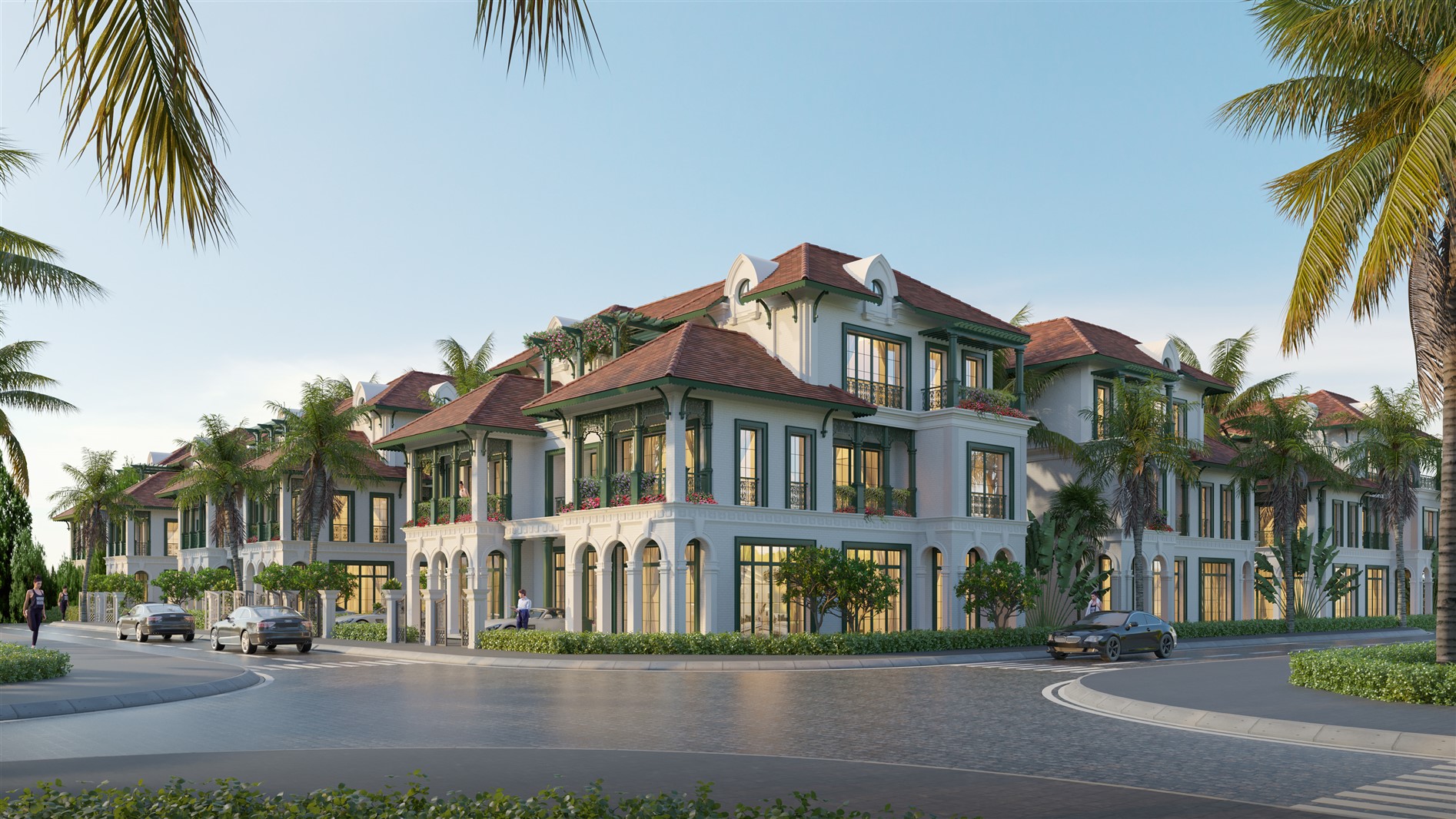 Khu đ&ocirc; thị ki&ecirc;̉u m&acirc;̃u với h&ecirc;̣ th&ocirc;́ng c&ocirc;ng vi&ecirc;n, ti&ecirc;̣n ích bài bản đang là xu th&ecirc;́ trong phát tri&ecirc;̉n đ&ocirc; thị. (Ảnh minh họa).