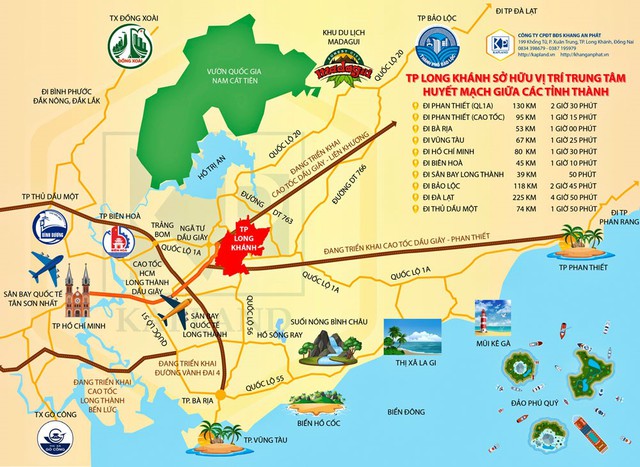 Th&agrave;nh phố Long Kh&aacute;nh l&agrave; điểm nhấn ph&aacute;t triển của khu vực Đ&ocirc;ng Nam Bộ.