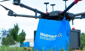 Walmart dùng máy bay không người lái để giao hàng