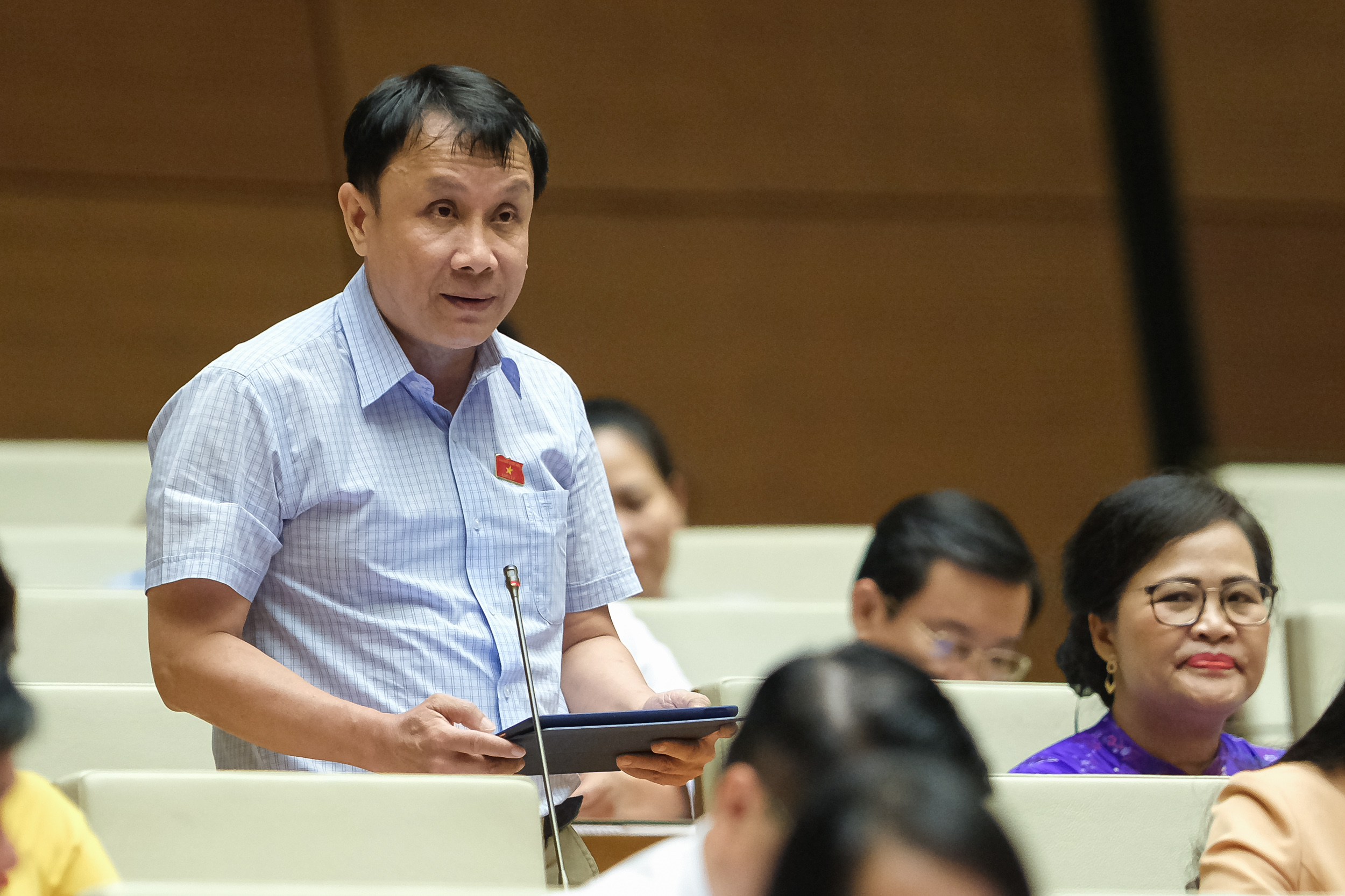 Đại biểu Phạm Như Hiệp, Đoàn Đại biểu Quốc hội tỉnh Thừa Thiên Huế. Ảnh - Quochoi.vn. 
