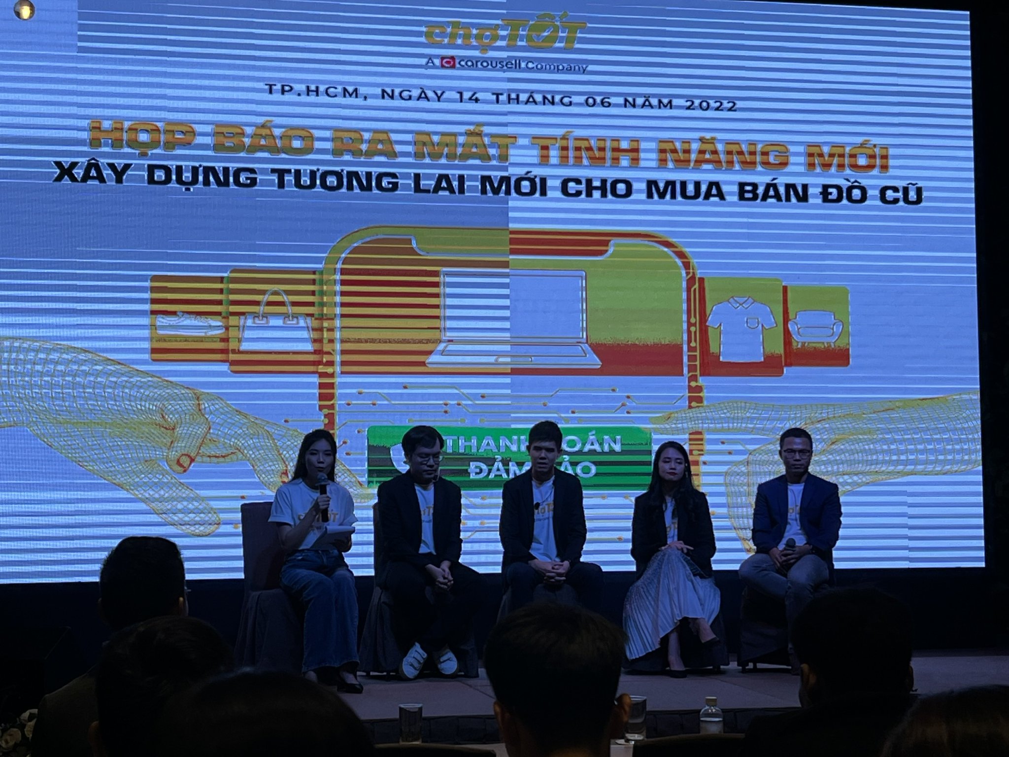 Sáng 14/6, Chợ Tốt đã họp báo ra mắt tính năng “Thanh toán đảm bảo”.