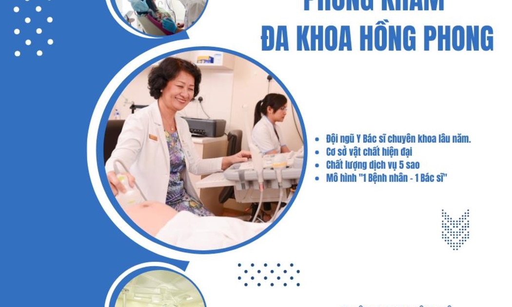 Chất lượng phòng khám đa khoa hồng phong : 160 Lê Hồng Phong.