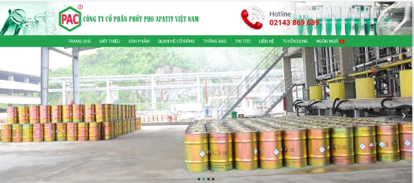 Trang web của Công ty.