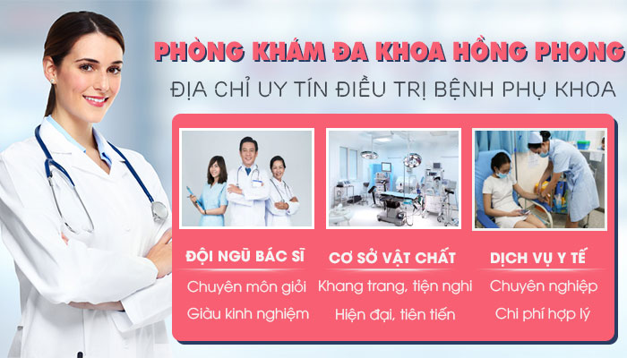 Chất lượng phòng khám đa khoa hồng phong : 160 Lê Hồng Phong.