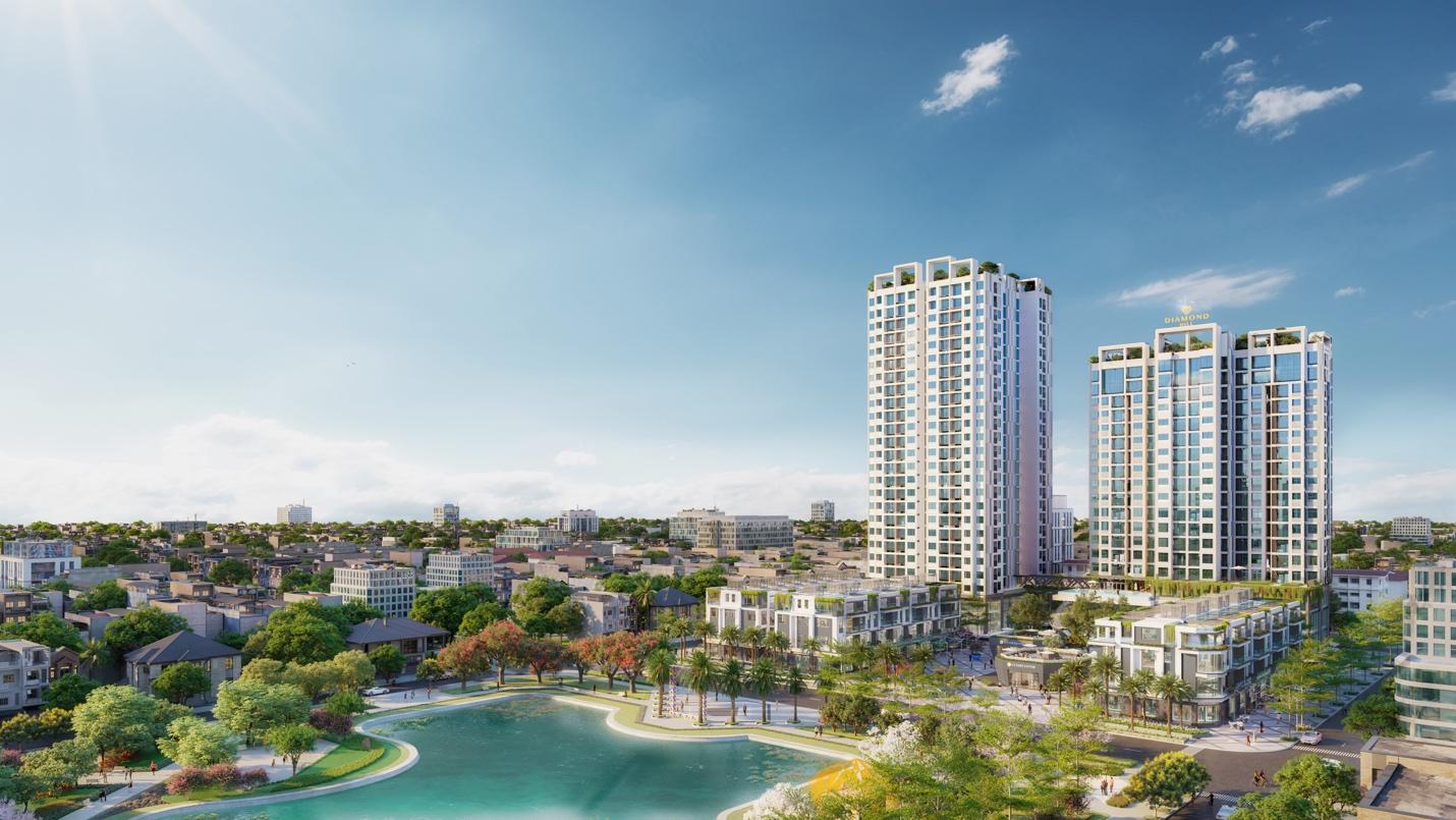 Những căn hộ thông minh đầu tiên tại Bắc Giang đang dần hiện diện.