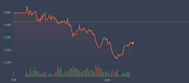 VN30-Index đại diện nhóm blue-chips sáng nay giảm khá nhẹ.
