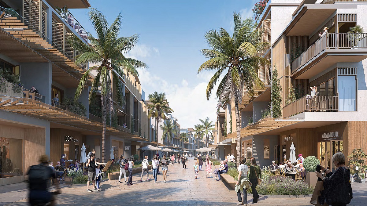 Sun Festival Avenue sẽ chính thức được giới thiệu vào ngày 19/6. Ảnh phối cảnh minh họa.