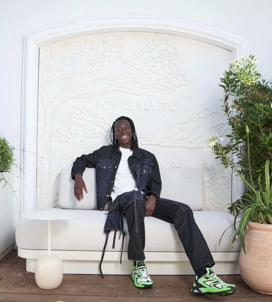 Bếp trưởng&nbsp;Mory Sacko&nbsp;của nh&agrave; h&agrave;ng Louis Vuitton tại&nbsp;Saint-Tropez.