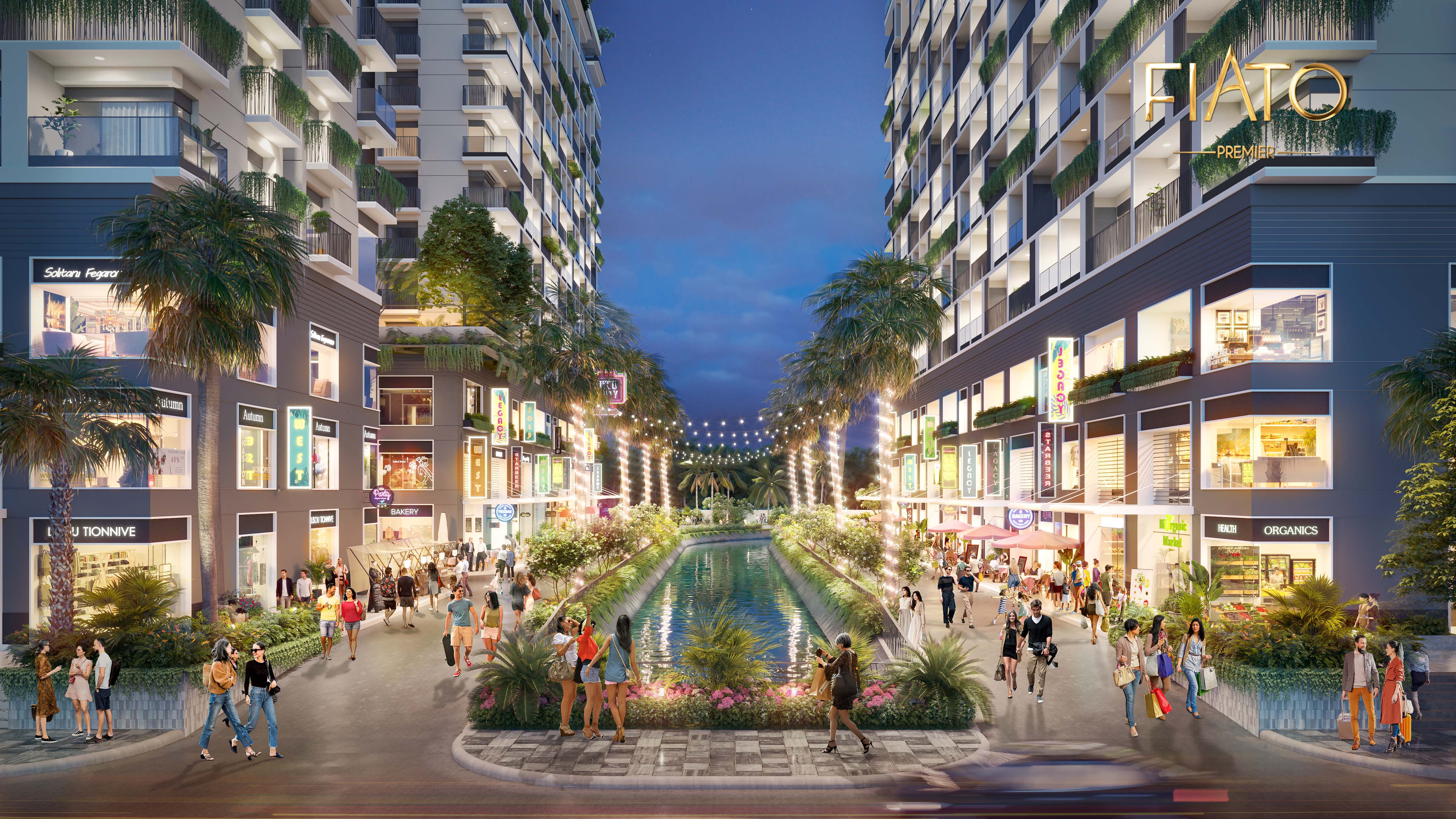 Các căn thương mại dịch vụ tại Fiato Premier sở hữu vị trí đắc địa, tiềm năng kinh doanh vượt trội.