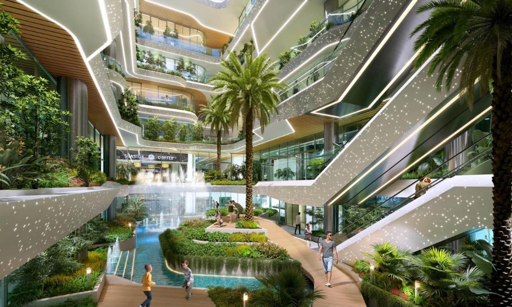ỐC đảo resort ấn tượng giữa lòng dự án King Crown Infinity.