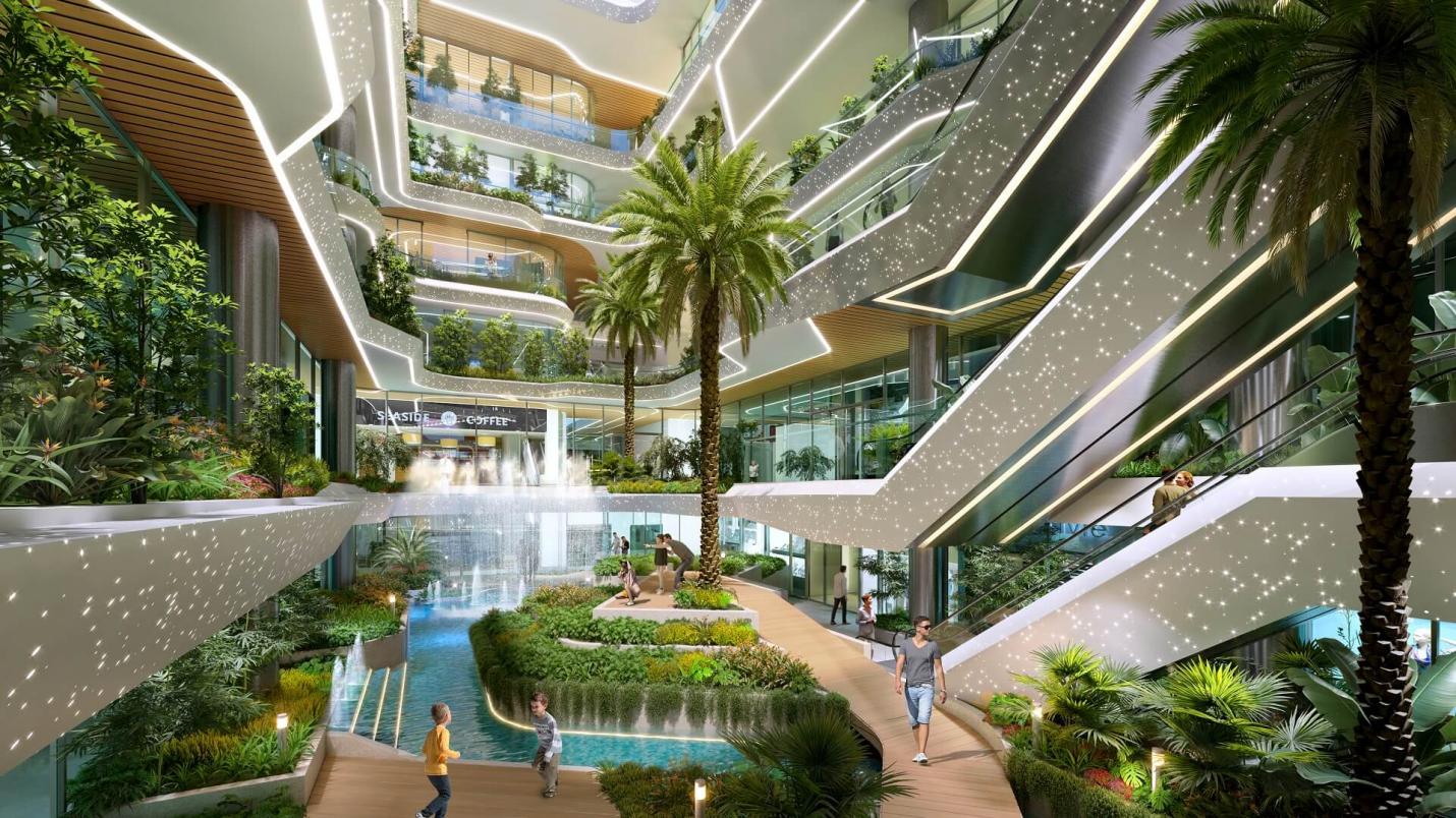 ỐC đảo resort ấn tượng giữa lòng dự án King Crown Infinity.