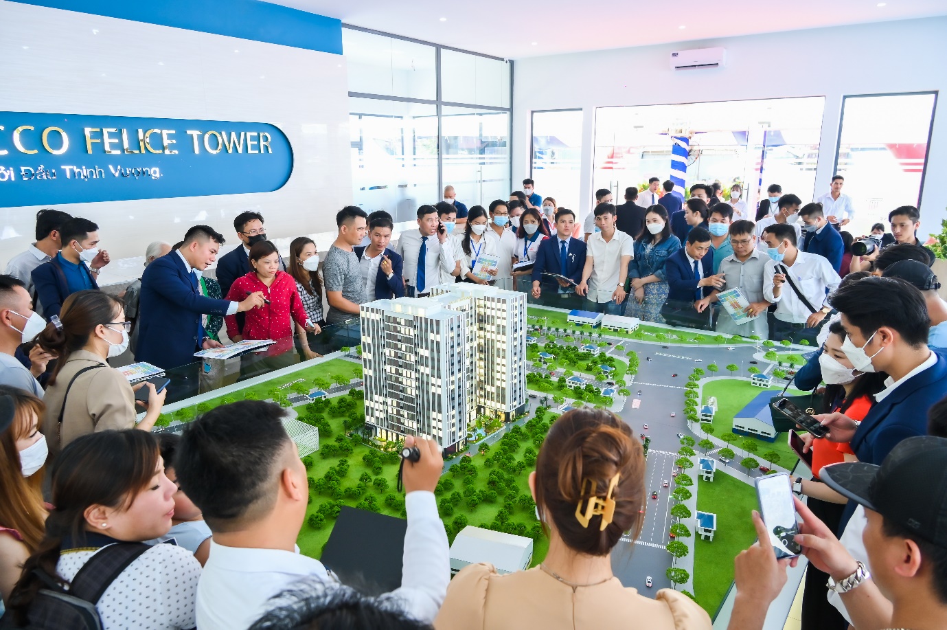Với quy m&ocirc; 504 căn hộ, Tecco Felice Tower được đ&aacute;nh gi&aacute; chỉ thỏa một phần cơn kh&aacute;t nguồn cung tại T&acirc;n Uy&ecirc;n.