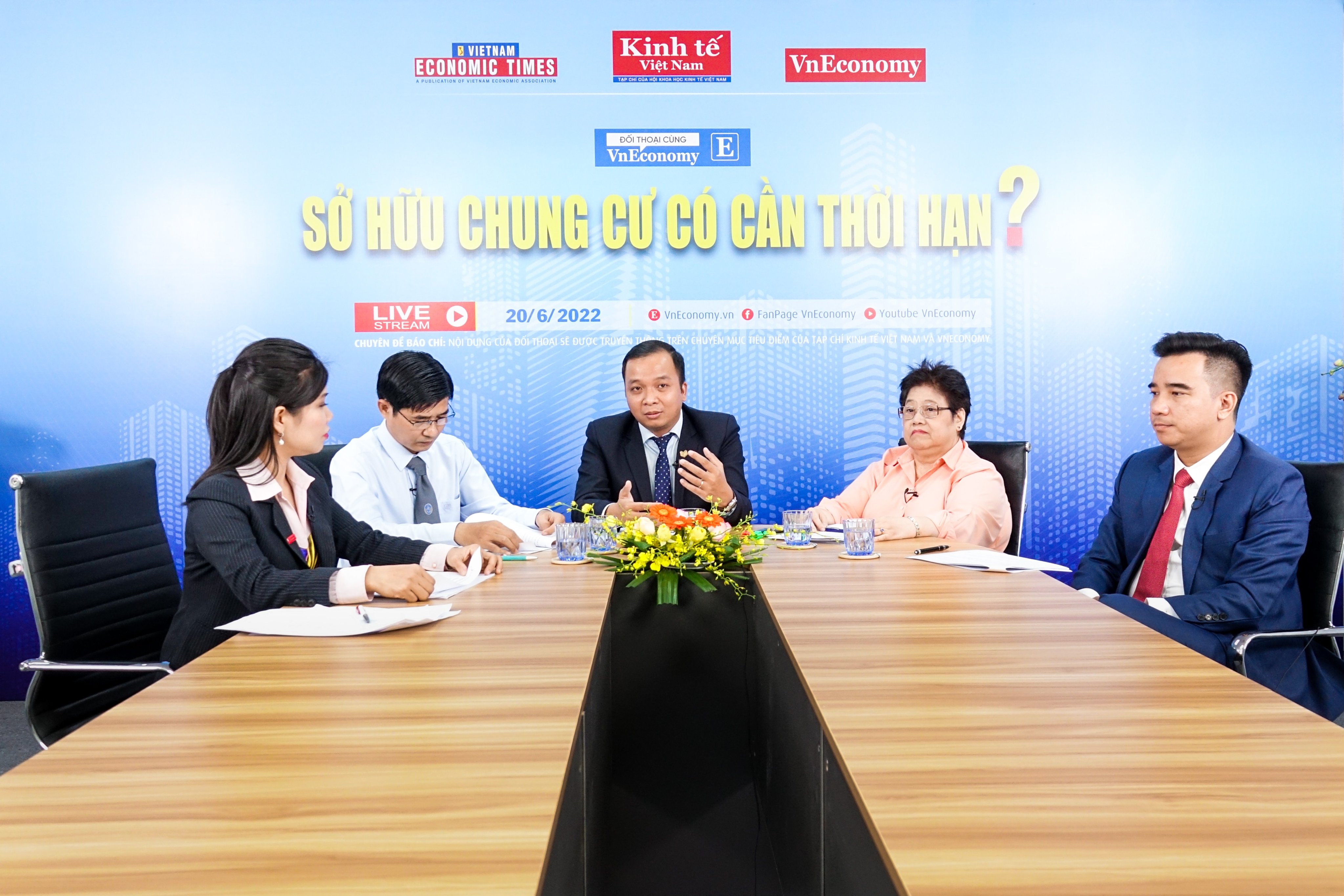 Tại toạ đàm “Sở hữu chung cư– Có cần thời hạn? do Tạp chí Kinh tế Việt Nam/VnEconomy tổ chức ngày 20/6/2022.