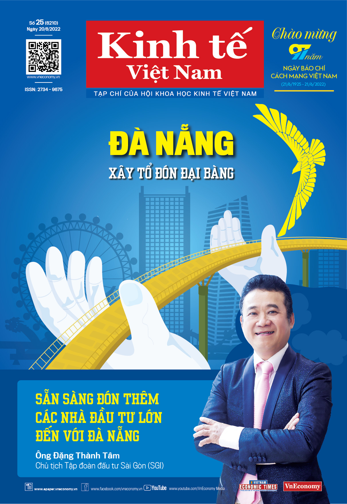 Tạp ch&iacute; Kinh tế Việt Nam số 25-2022