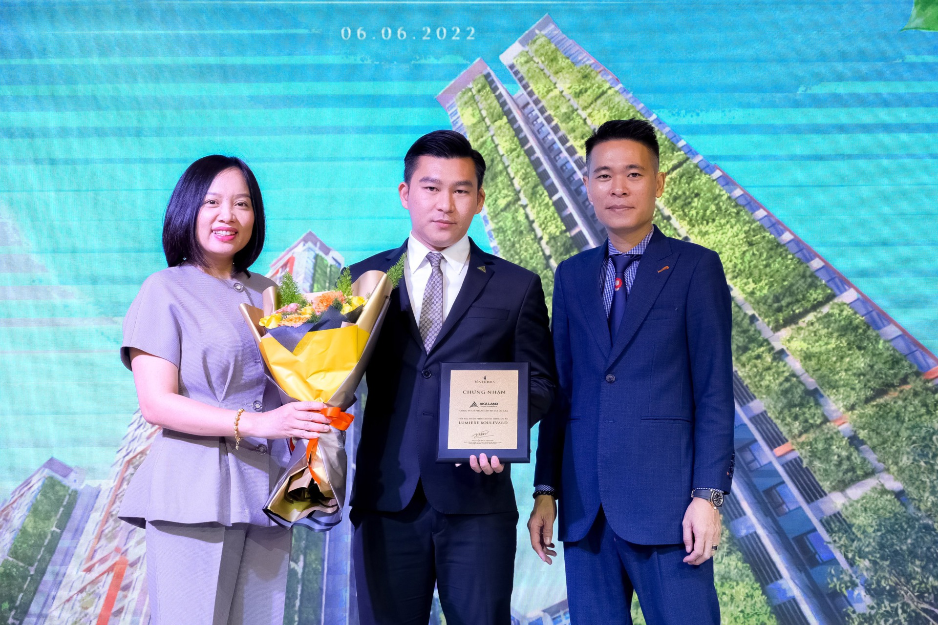 Lễ ký kết hợp tác chiến lược giữa Vinhomes và Masterise Homes.