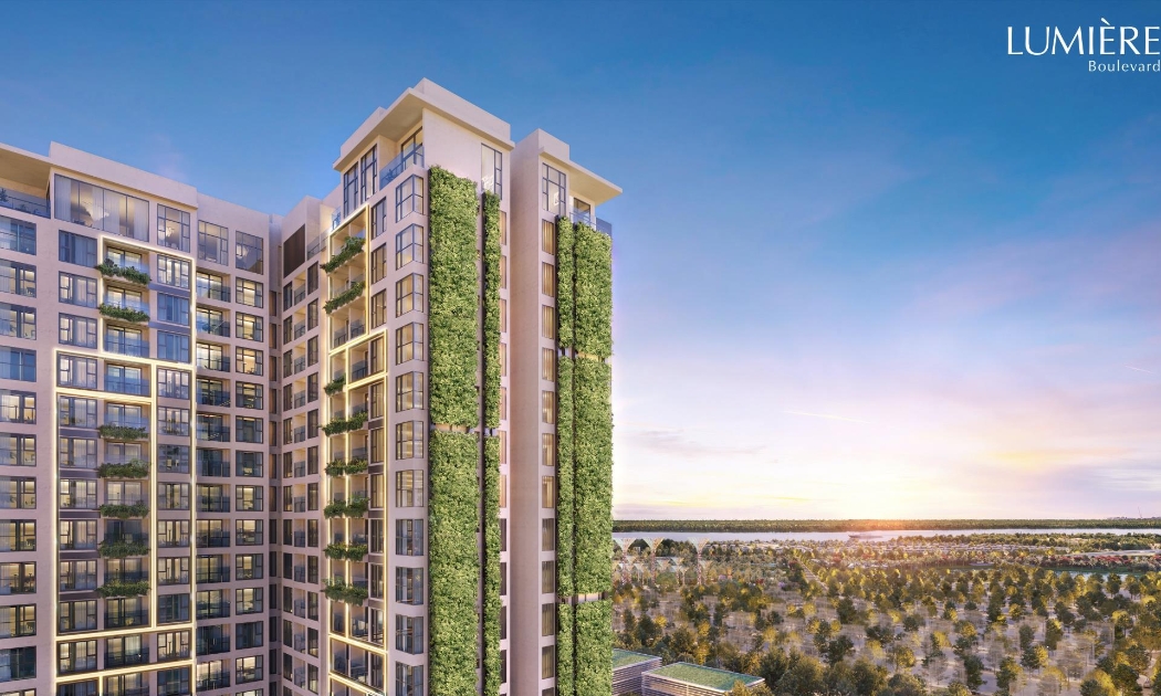 Lumière Boulevard - Kiến trúc xanh 3D hàng đầu Việt Nam.