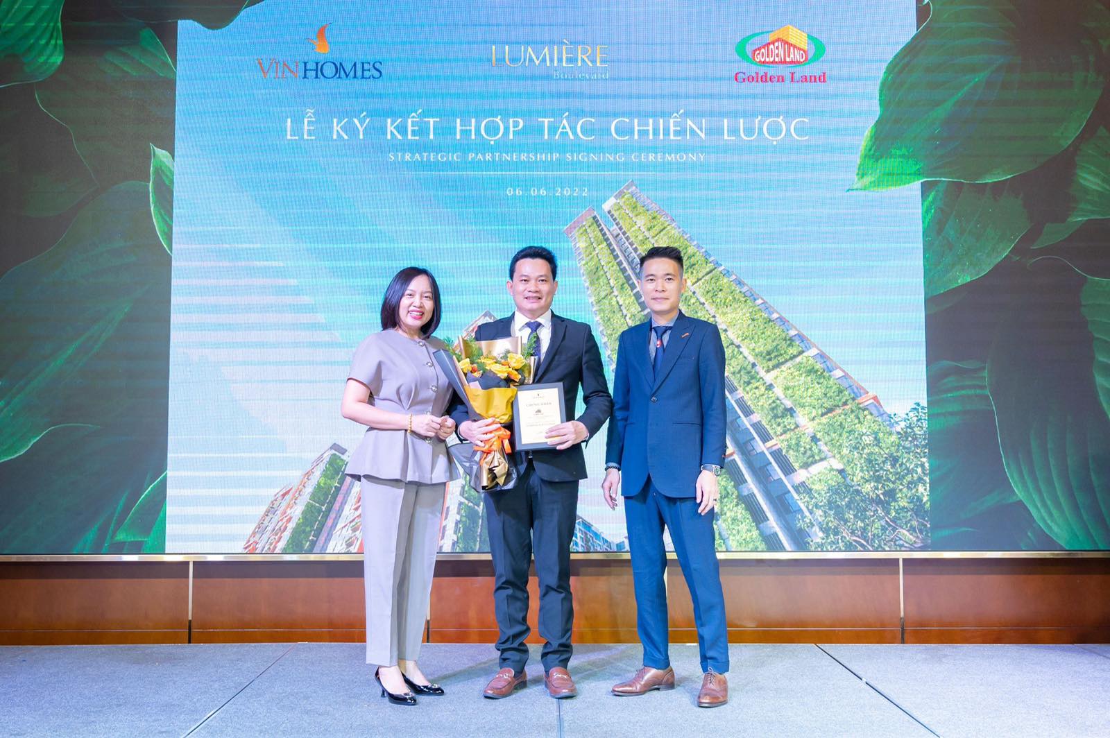 Golden Land ch&iacute;nh thức trở th&agrave;nh đối t&aacute;c ph&acirc;n phối dự &aacute;n Lumi&egrave;re Boulevard.