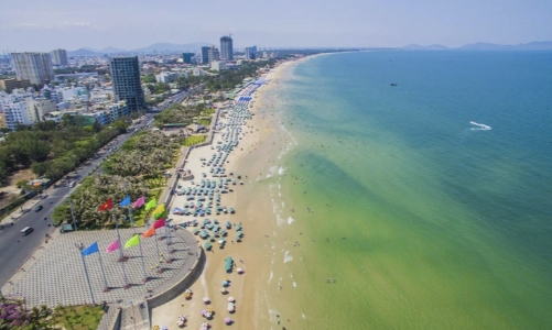 Yêu cầu sớm giải phóng mặt bằng phần diện tích phía biển trục đường Thùy Vân và giao đất trước 25/6