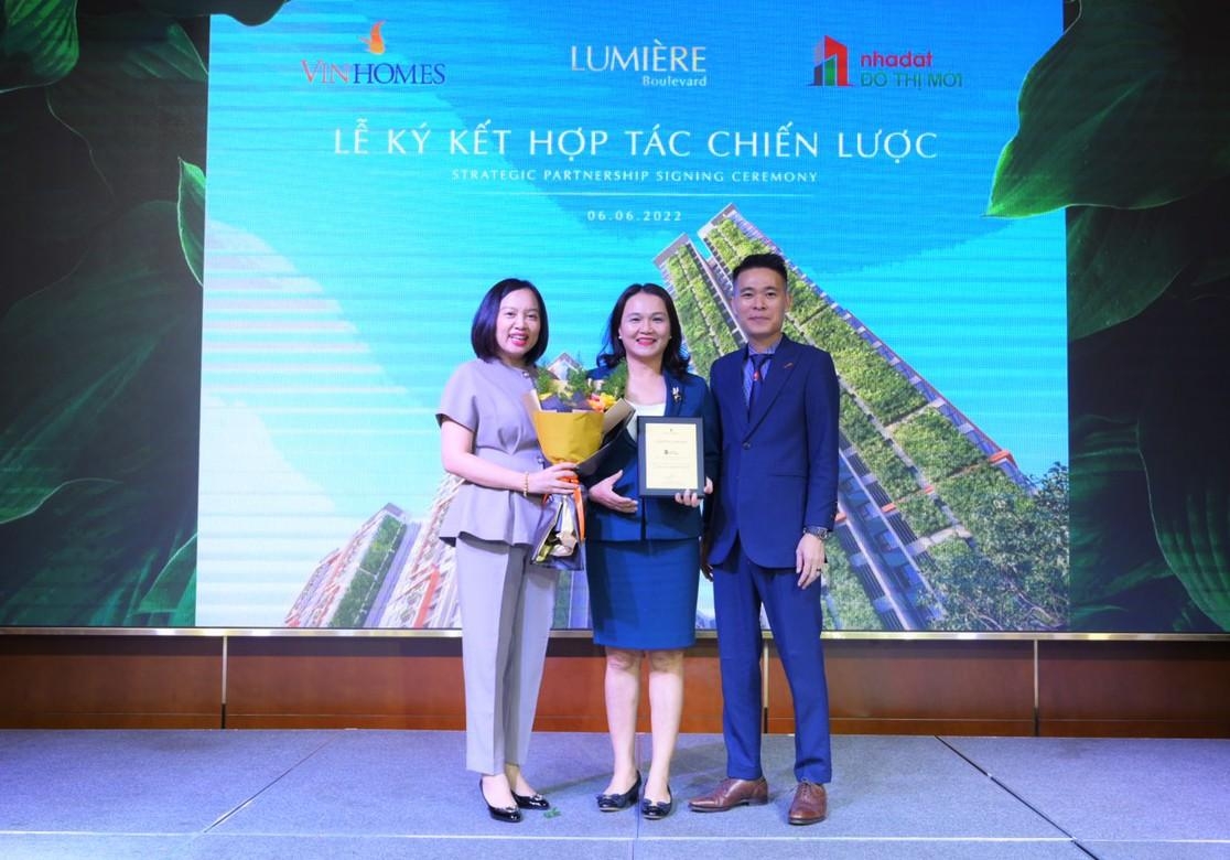 Nhà Đất Đô Thị Mới chính thức trở thành đối tác phân phối dự án Lumière Boulevard.