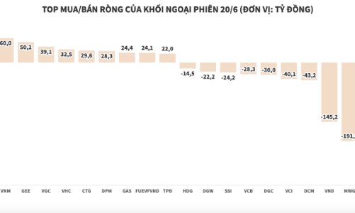 Khối ngoại bán ròng hơn 508 tỷ đồng trong ngày thị trường đỏ lửa
