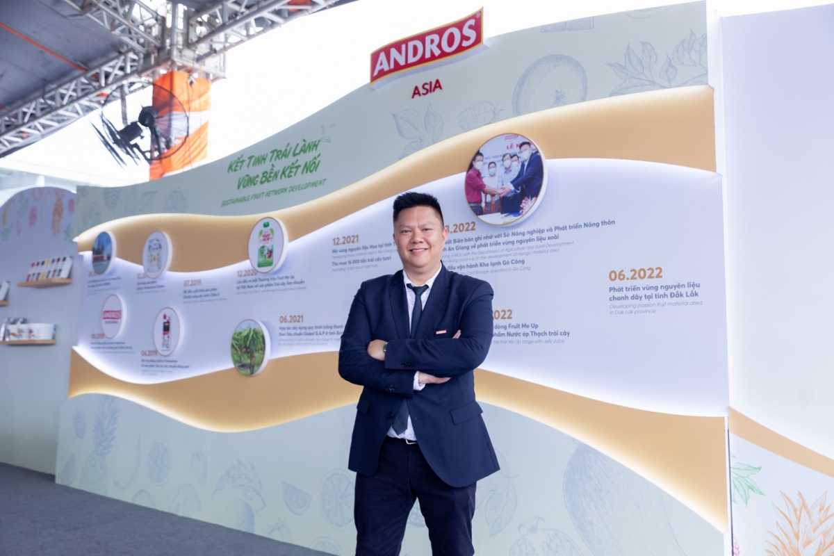 Ông Valentin Trần, Tổng giám đốc ANDROS Asia.