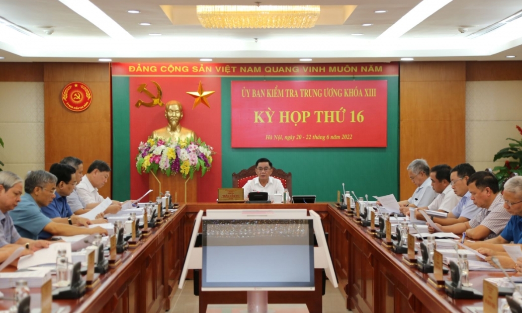 Ủy ban Kiểm tra Trung ương họp Kỳ thứ 16