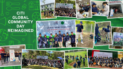 Citi Vietnam organizes activities for Global Community Day 2022