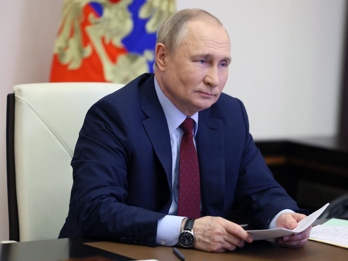 Tổng thống Nga Vladimir Putin - Ảnh: Getty Images