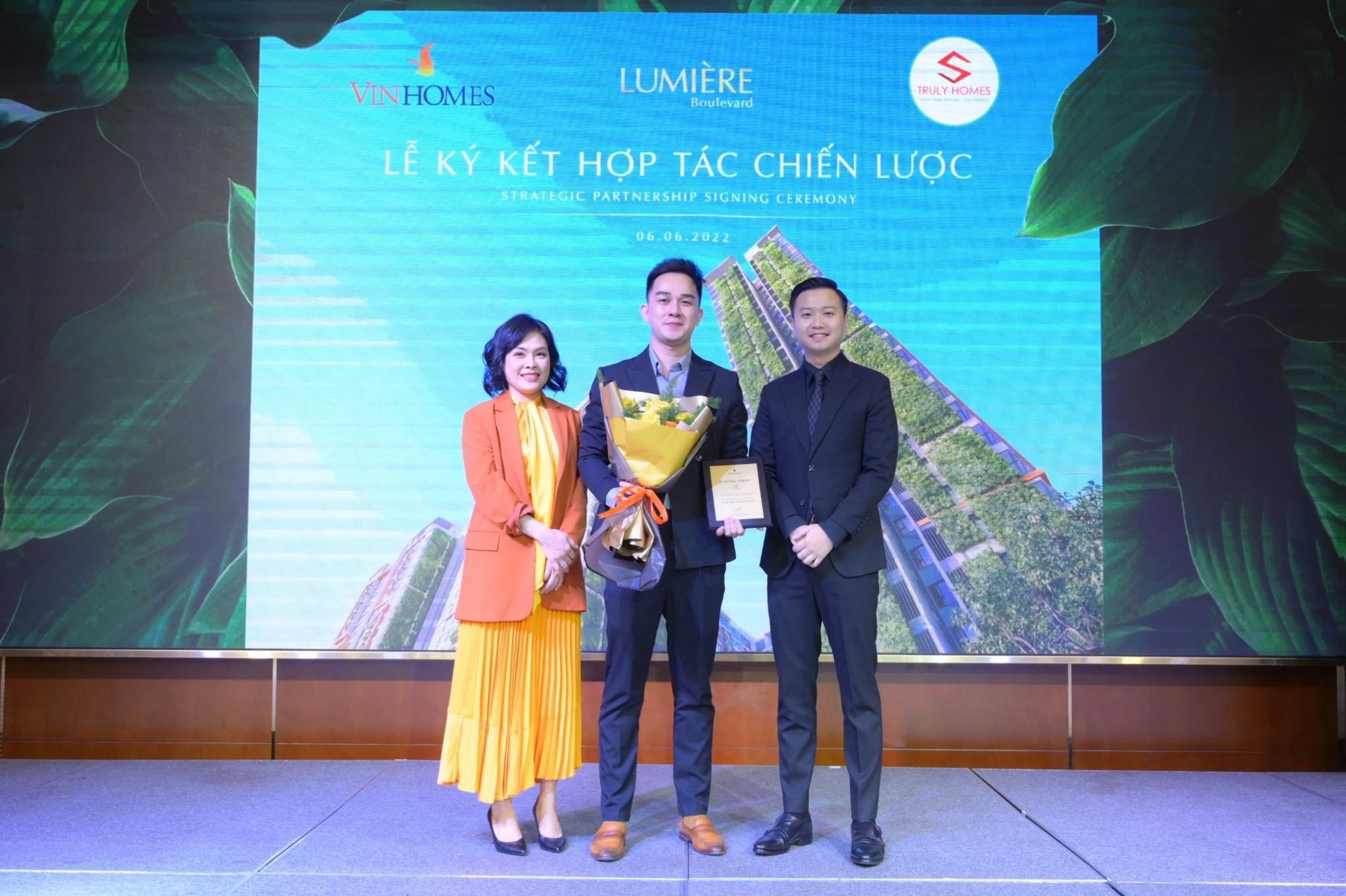 Truly Homes là đại lý chính thức phân phối siêu phẩm Lumière Boulevard.