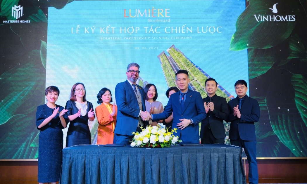Chính thức ký kết hợp tác chiến lược giữa Vinhomes và Masterise Homes.