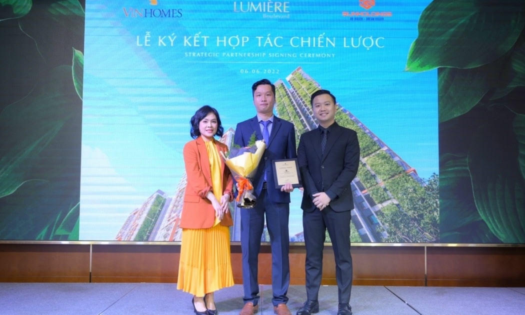 Sunholdings chính thức trở thành đối tác phân phối dự án Lumière Boulevard.