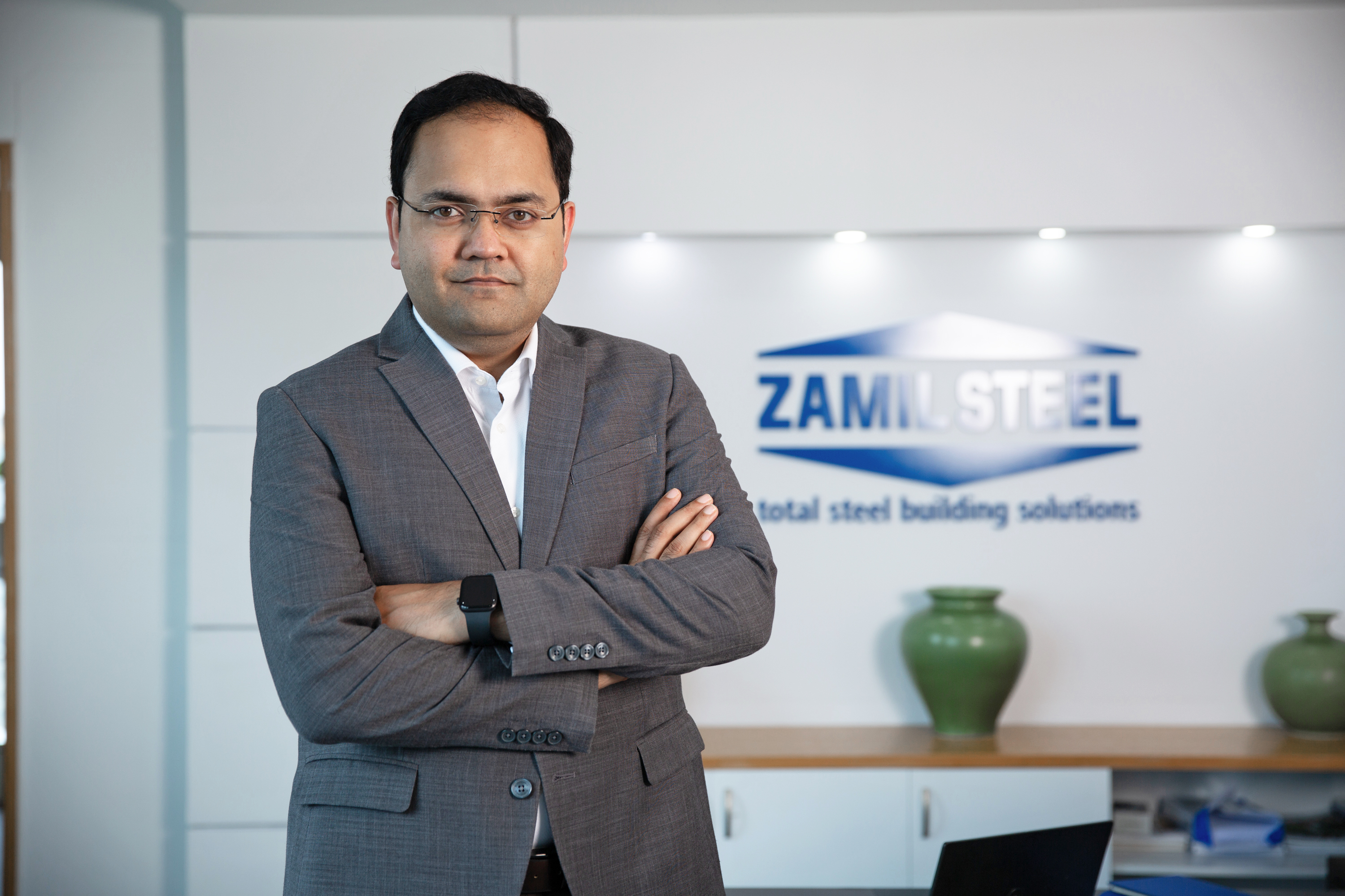 Ông Krishnakanth Kodukula - Tổng Giám Đốc Công ty TNHH Nhà thép tiền chế Zamil Việt Nam (Zamil Steel Việt Nam).