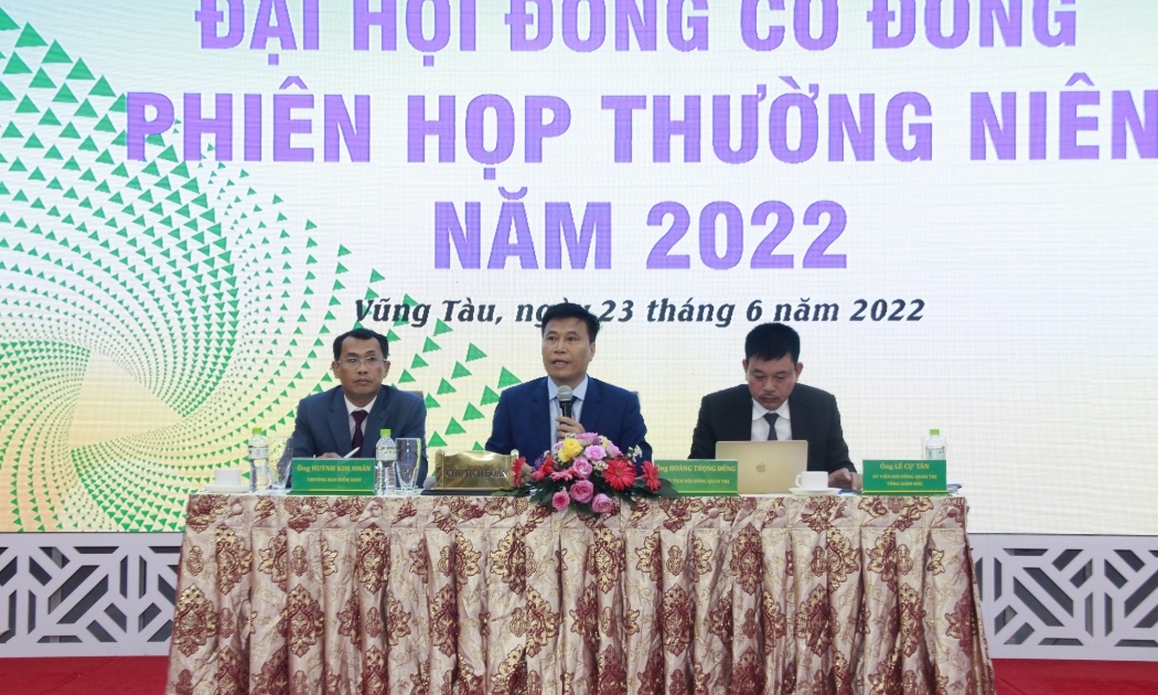 Toàn cảnh đại hội đồng cổ đông thường niên 2022 của PVFCCo