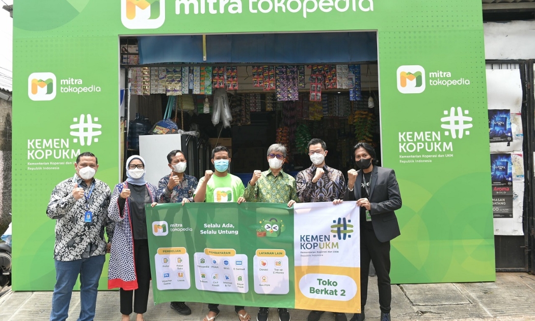 Tokopedia rất thành công khi đưa công nghệ vào các cửa hàng tạp hóa ở Indonesia.